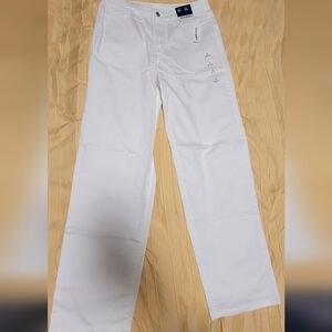 Old Navy High-Rise White Wide Leg Jeans
